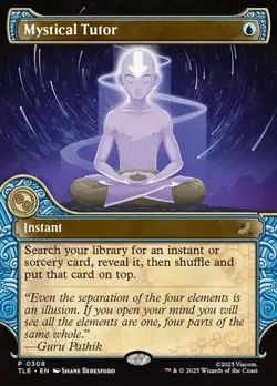 Mystical Tutor - Extended Art Showcase TLE NM MTG - Image 1