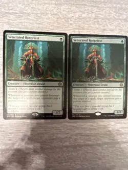 2X Venerated Rotpriest Phyrexia: All Will Be One 192 NM R - FREE SHIPPING - Image 1