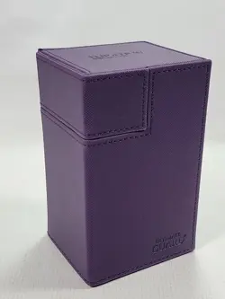 Ultimate Guard: Flip'n'Tray XenoSkin Deck Case 80+ - Purple MTG Deck Box - Image 1