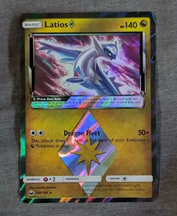 Pokemon SM Celestial Storm Latios 108/168 Prism Star Holo Rare NM - Image 1