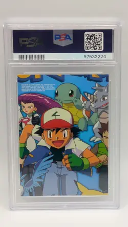 1999 Pokemon Topps Series 1 Character Card Jesse #TV9 PSA 8 NM-MT! - Image 2