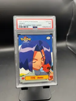 1999 James #TV10 Topps Tv Series Pokemon Character Cards PSA 7 - Image 1