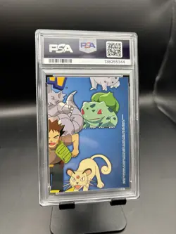 1999 James #TV10 Topps Tv Series Pokemon Character Cards PSA 7 - Image 2