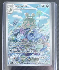 Garbodor 204/182 SV04 Illustration Rare Full Art Holo 120 HP - Image 1