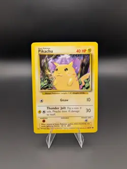 Pikachu 58/102 Base Set LP Pokemon 58/102 - Image 1