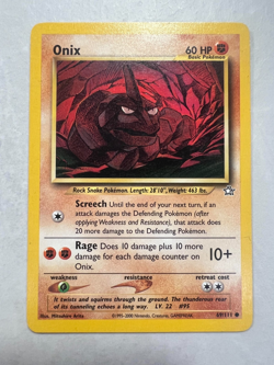 [2000] Pokemon Card TCG | Onix #69/111 Neo Genesis - Image 1
