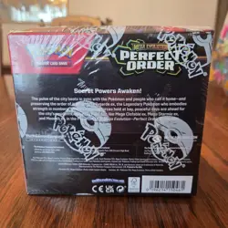 Pokemon TCG Mega Evolution Perfect Order Booster Box SEALED NEW - Image 3
