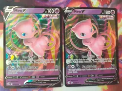 Pokemon Mew V - Holo Ultra Rare - 113/264 - Fusion Strike NM (x1) - Image 2