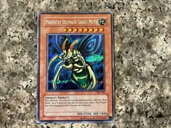 Perfectly Ultimate Great Moth - Secret Rare Yu-Gi-Oh! Card from TSC! Vintage! - Image 2