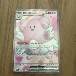 Blissey ex 201/167 Ultra Rare Twilight Masquerade Near Mint - Image 1