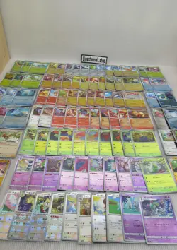 100x Pokemon Card Reverse Holo Monster Poke Ball Mirror Random Bulk lot 151 sv2a - Image 4