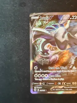 Lugia V 186/195 SWSH12: Silver Tempest Full Art Ultra Rare Holo (English) - Image 2