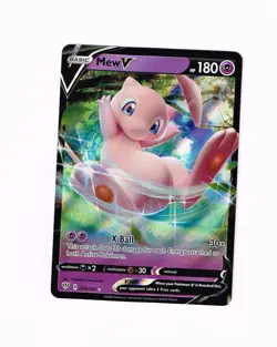 Mew V - 69/189 - 2020 Pokemon, Darkness Ablaze, Full Art - NM - Image 1