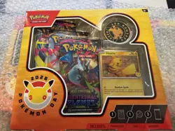 5 Pokemon TCG Pokemon Day 2026 Collection Boxes Pikachu Stamped Promo - Image 1