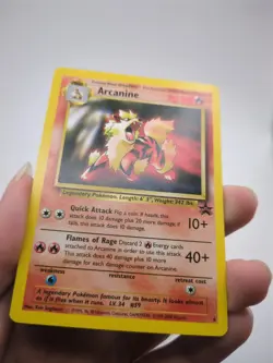 Pokemon TCG Arcanine WOTC Black Star Promo #6 - Image 2