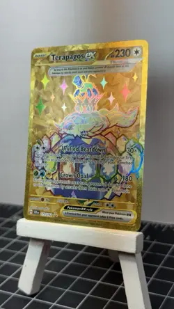 Terapagos ex 173/142 Pokemon TCG: SV07 Stellar Crown Hyper Rare Holo EN Full Art - Image 2