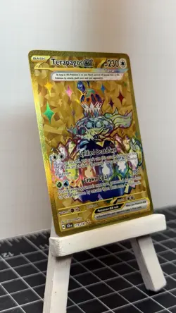 Terapagos ex 173/142 Pokemon TCG: SV07 Stellar Crown Hyper Rare Holo EN Full Art - Image 3