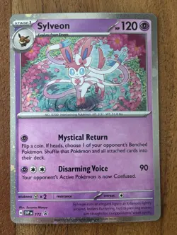 Pokemon TCG Sylveon - 172 (Cosmos Holo) Black Star Promo 172 NM - Image 1