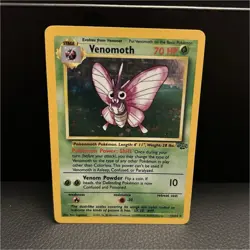 1999 WOTC Pokemon TCG Jungle Venomoth 13/64 - Holo Unlimited ENG - Image 1