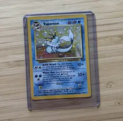 Wizards of the Coast Pokemon TCG Holo Dragonite 4/62 & Vaporeon 12/64 - Image 2