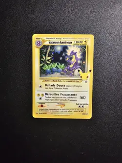 Carte Pokemon SALARSEN LUMINEUX Promo SWSH137 Fr 25 ans Celebrations - Image 1