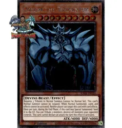 Yugioh! 1x Obelisk the Tormentor RA04-EN116 Platinum Secret Rare 1st Ed NM - Image 1