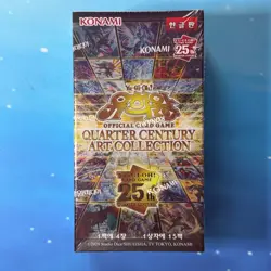 YUGIOH Quarter Century Art Collection KOREAN 25th Booster Box SEALED - Image 2