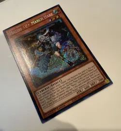 Yu-Gi-Oh! Maliss P March Hare ALIN-EN023 1st Edition NM Secret Rare - Image 3