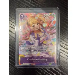 Bandai Charlotte Pudding Foil Character Card PRB02-010 5000 Power - Image 1