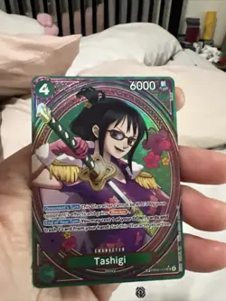 Tashigi SP EB03-018 One Piece English SR Alt Art Heroines Edition Near Mint - Image 1