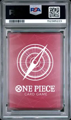 2025 ONE PIECE ST21-EX GEAR 5 #001 MONKEY D. LUFFY BLACK & WHITE ALT ART PSA 10 - Image 2