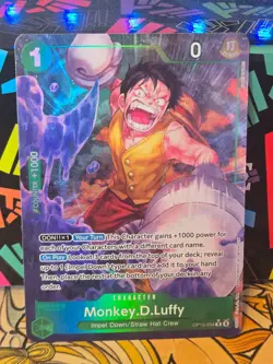 IN HAND! Monkey D Luffy Alt Art OP16-034 One Piece Time of Battle ENGLISH - Image 1