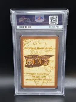 2001 One Piece NAMI C403 Carddass Hyper Battle Grand Line Compilation 1 PSA 10 - Image 2