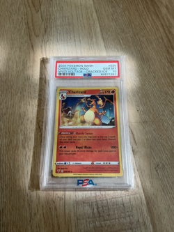 2020 Pokemon Vivid Voltage Charizard #025/185 Reverse Holo Rare Card - Image 1