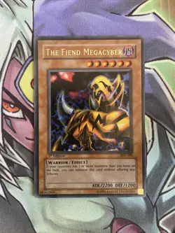 PSV-100 The Fiend Megacyber Ultra Rare 1st Edition NM Yugioh Card - Image 1