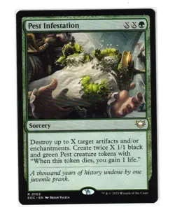 MTG - NM - Pest Infestation - Commander: Edge of Eternities 103 - Image 1