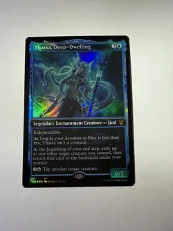 Thassa, Deep-Dwelling (Showcase) Theros Beyond Death Foil - Image 1