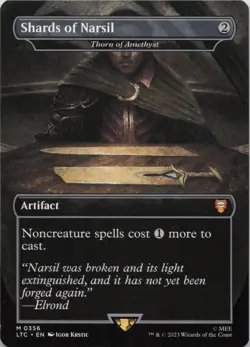 Shards of Narsil - Thorn of Amethyst M Commander: The Lord of the Rings: Tales o - Image 1
