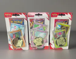 3 Pokemon TCG Destined Rivals Togekiss Rabasca Gastrodon Checklane Blister Pack - Image 1