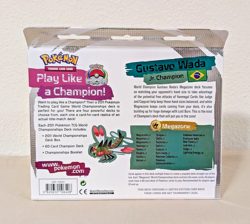 2011 Megazone Deck World Championship Pokemon NEW Gustavo Wada NEW SEALED MINT - Image 2