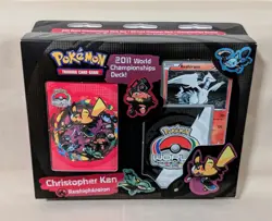 2011 Reshiphlosion Deck World Championship Pokemon NEW Christopher Kan Seal MINT - Image 1