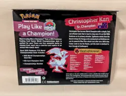 2011 Reshiphlosion Deck World Championship Pokemon NEW Christopher Kan Seal MINT - Image 2