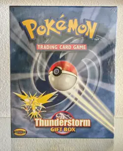 Pokemon Thunderstorm Gift Box FACTORY SEALED Booster + Deck - Image 1