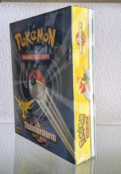 Pokemon Thunderstorm Gift Box FACTORY SEALED Booster + Deck - Image 2