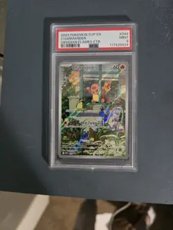 2023 Pokemon SVP en Charmander Obsidian Flames ETB #044 PSA 9 - Image 2
