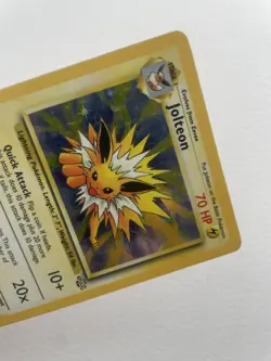 Jolteon 4/64 - Jungle Set - Unlimited - Holo Rare - Pokemon TCG - WOTC 1999 - Image 2