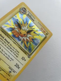 Jolteon 4/64 - Jungle Set - Unlimited - Holo Rare - Pokemon TCG - WOTC 1999 - Image 3