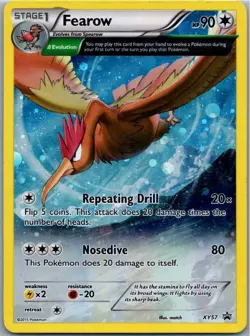 Pokemon Fearow #XY57 XY Promos NM - Image 1