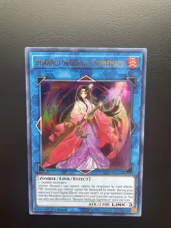 Yugioh Shiranui Skillsaga Supremacy SAST-EN054 Ultra Rare 1st Edition LP - Image 1