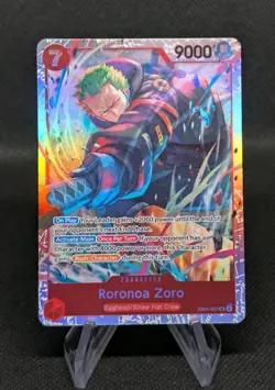 One Piece TCG Roronoa Zoro EB04-007 SR Adventure On Kami's Island OP-15 - Image 1
